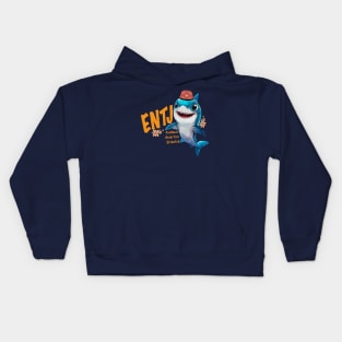 ENTJ Commander, Shark Kids Hoodie